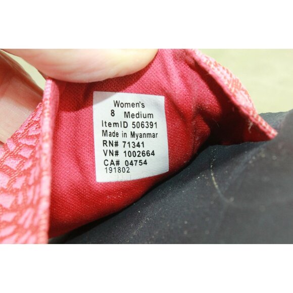 LL Bean Women’s Size 8 Red Canvas Slip-On Open Toe Summer Sandals - Picture 9 of 10